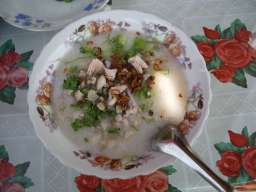 											鶏粥（Rice Soup）
